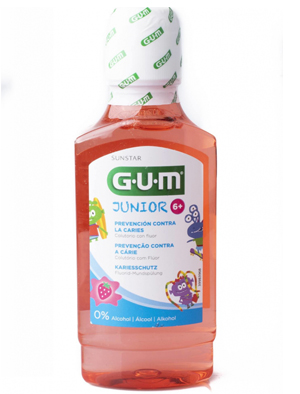Джуниър / Junior вода за уста за деца 6+ 300 ml GUM