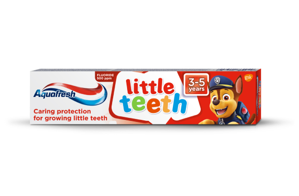 Aquafresh Little Teeth, детска паста за зъби 3