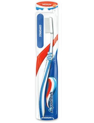 Aquafresh Standard Medium, четка за зъби