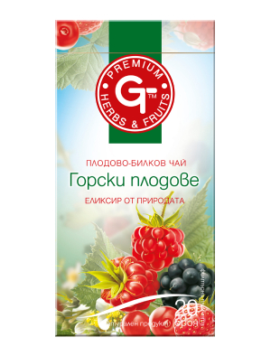 Чай Горски Плодове филтър 20 броя GT