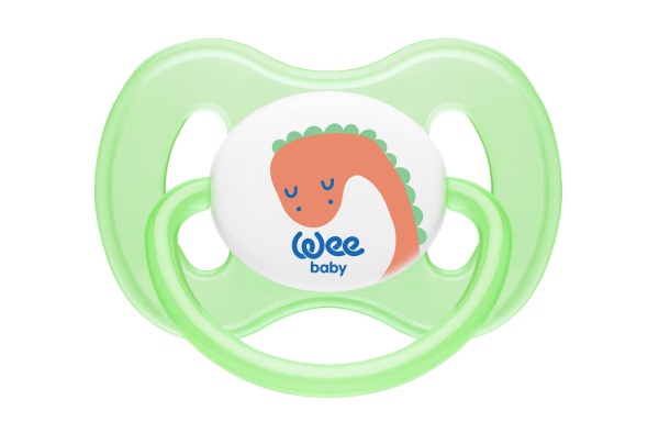 Wee Baby Ортодонтска зaлъгалка пеперуда с въздушна система, 6-18 месеца