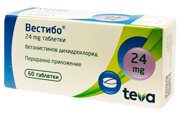 ВЕСТИБО ТАБЛ.24МГ Х 60