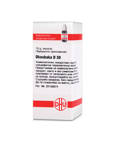 Окубака D30 пилули 10 г DHU
