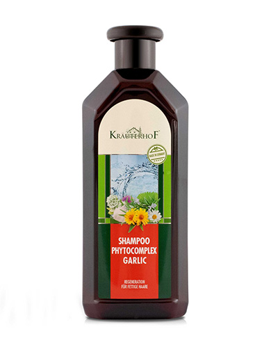 Krauterhof шампоан с чесън и фитокомплекс 500 мл
