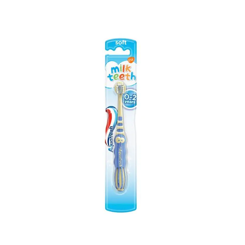 Aquafresh Milk Teeth четка за зъби за деца от 0 до 2 години