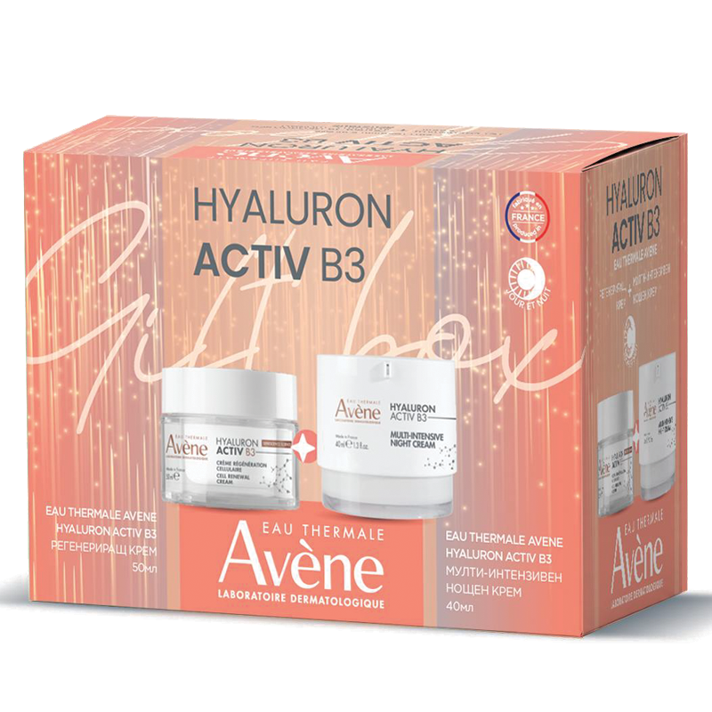 Avene Hyaluron Activ B3 Регенериращ крем 50 мл + Мулти-интензивен нощен крем 40 мл