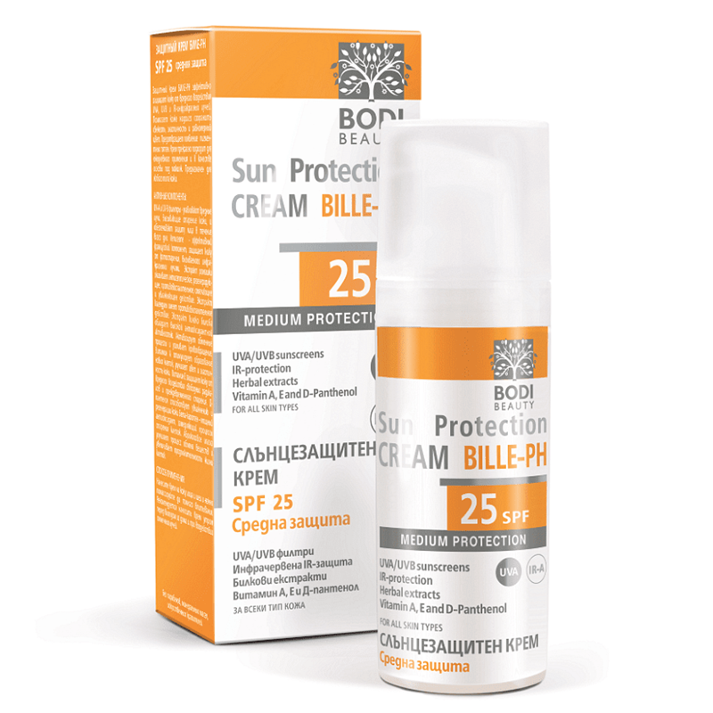 Bille PH Слънцезащитен крем за лице SPF25 50 мл