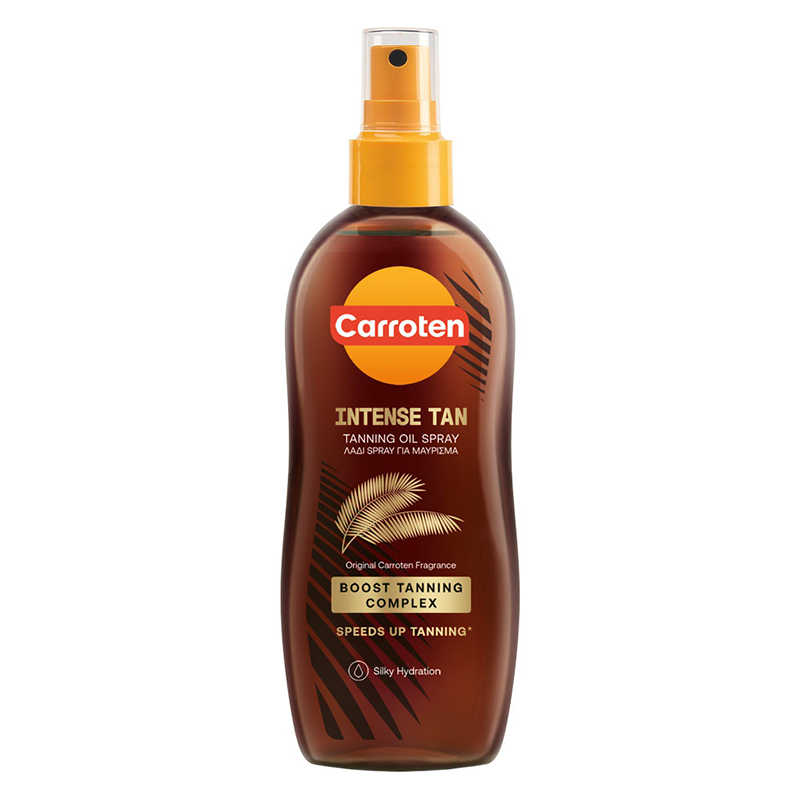 Carroten Intense Tan Олио спрей за интензивен тен SPF0 150 мл