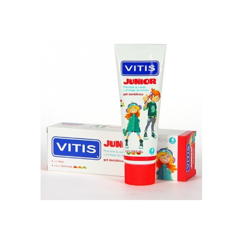 Dentaid Vitis Junior 6+ детска паста за зъби 75 мл