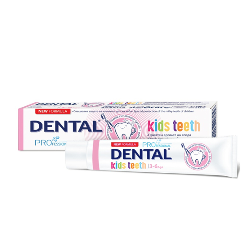 Dental Pro Kids детска паста за зъби 3-6 години 50 мл