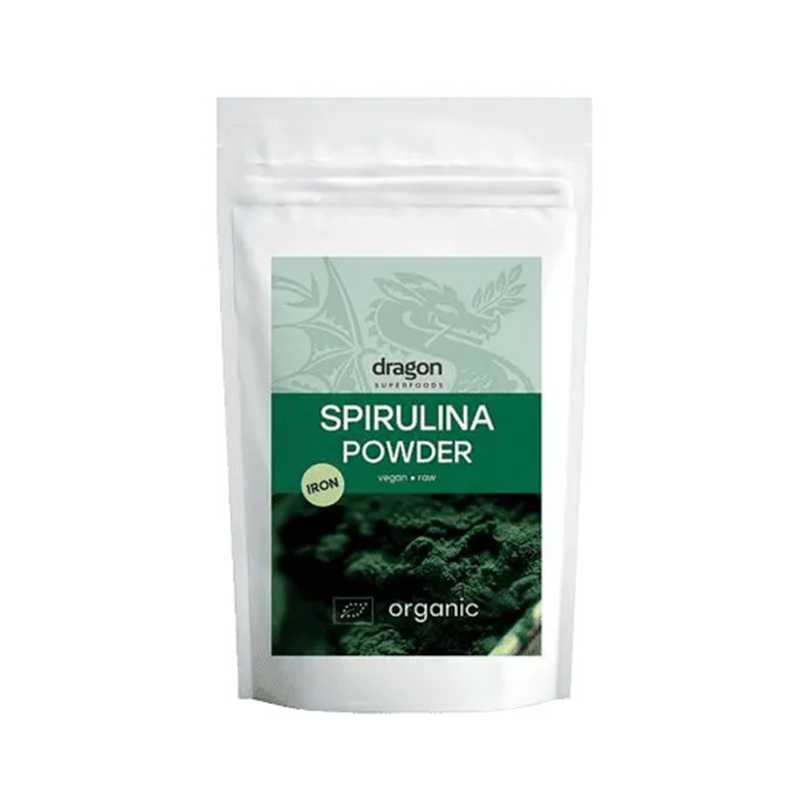 Био спирулина на прах 100 гр Dragon Superfoods
