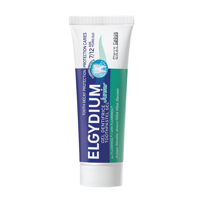 Elgydium Junior Детска паста за зъби с лек ментов аромат 7-12 години 50 мл