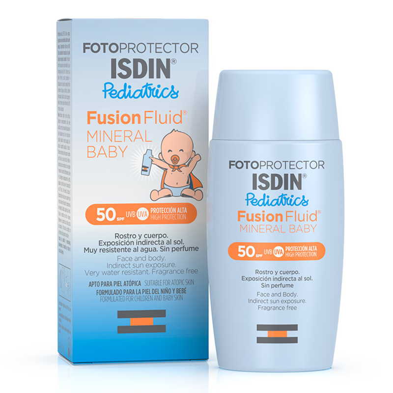 Isdin Fotoprotector Pediatrics Минерален слънцезащитен флуид SPF50 50 мл