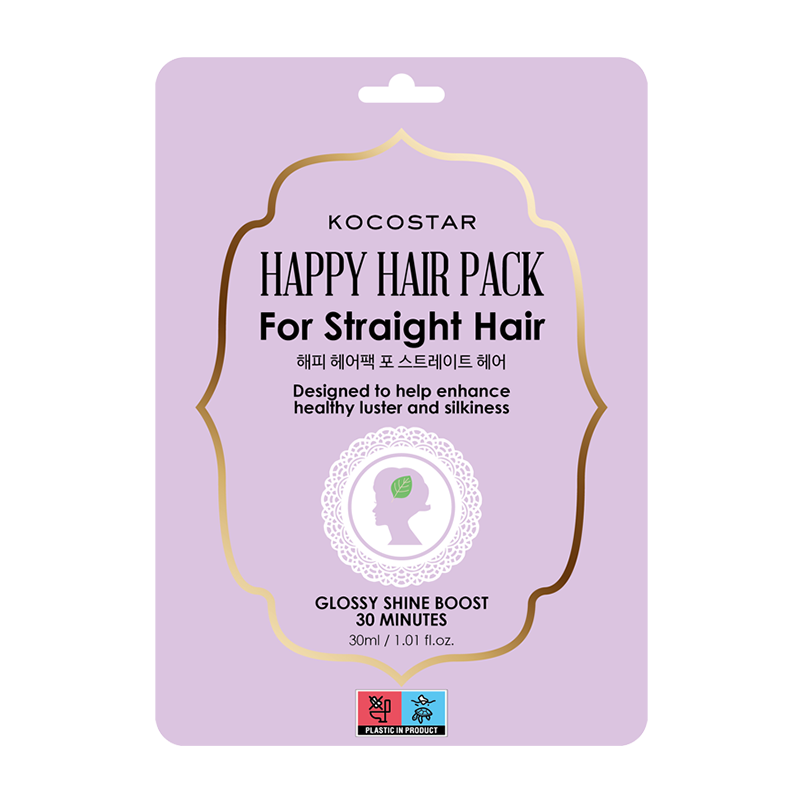 Kocostar Happy Hair Pack Маска за права коса 1 бр