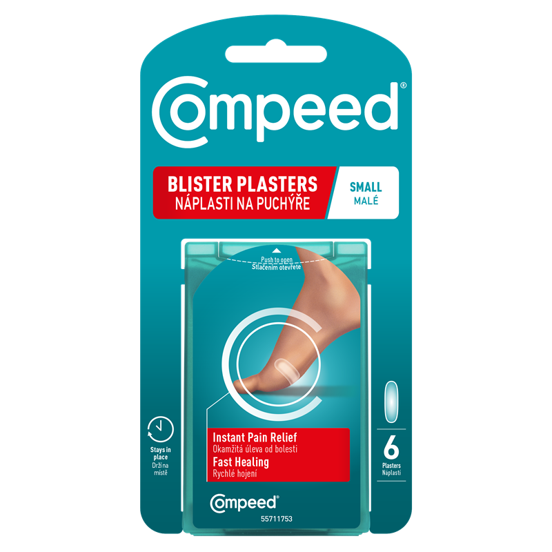 Compeed пластири за мехури 6 броя малък размер