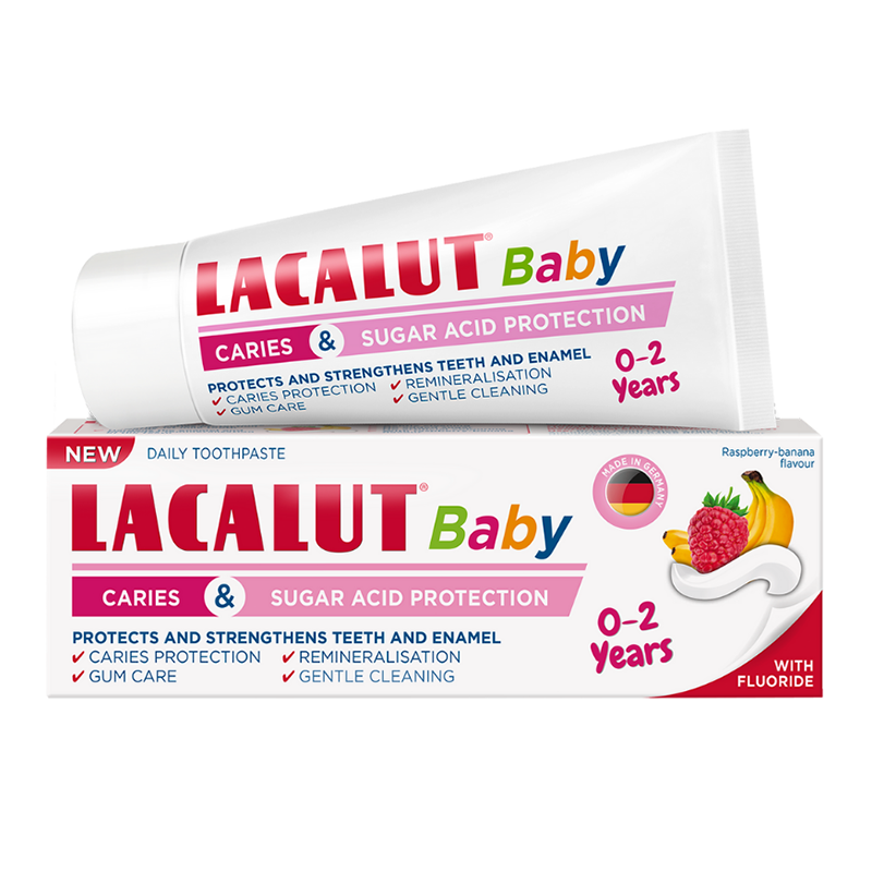 Lacalut Baby детска паста за зъби 0-2 години 55 мл