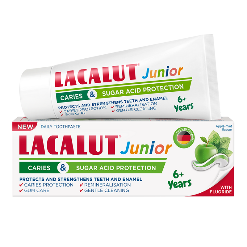 Lacalut Junior детска паста за зъби 6+ години 55 мл