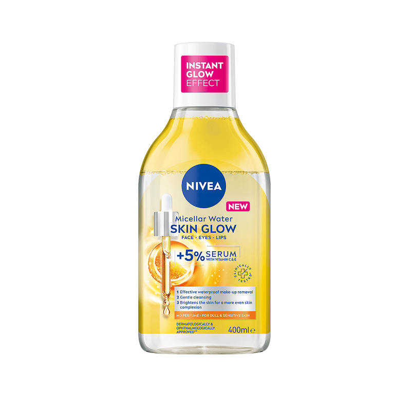 Nivea Skin Glow Мицеларна вода със серум 400 мл