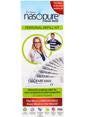 Назопюр, Nasopure сашета за назален душ 20 броя