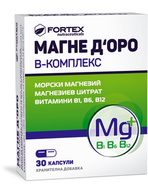 Магне Доро В-комплекс, Magne Doro B-complex 30 капсули Фортекс