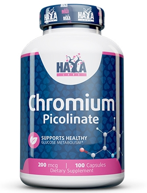 Хром пиколинат, Chromium Picolinate 200 мкг 100 капсули Хая Лабс