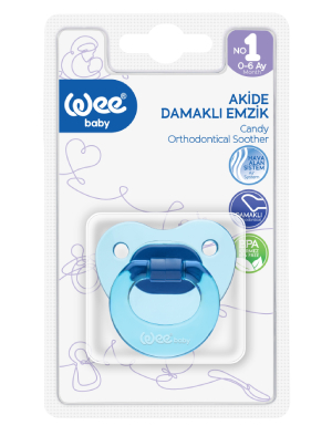 Wee Baby Ортодонтска зaлъгалка, 0-6 месеца