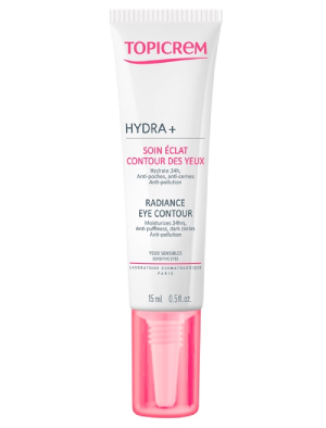 Topicrem HYDRA+ Radiance Eye Contour хидратиращ анти ейдж околоочен крем 15мл