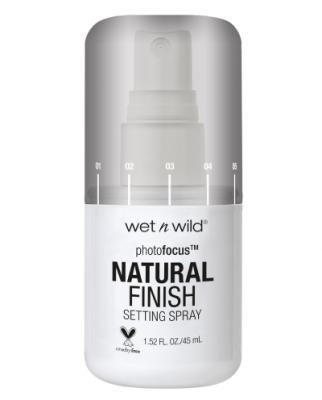Wet n Wild PhotoFocus Natural Finish фиксиращ спрей за грим 45 мл
