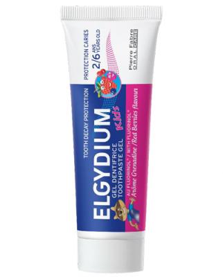 Elgydium Kids паста за зъби 3 до 6 г. горски плодове 50 мл