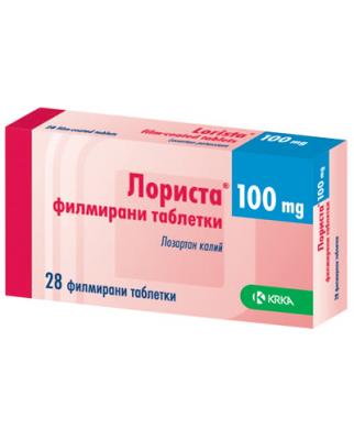 ЛОРИСТА ТАБЛ.100МГ Х 28