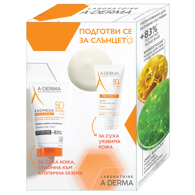 A-Derma Слънцезащита за суха кожа склонна към атопия