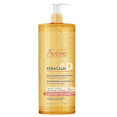 Avene XeraCalm A.D. Почистващо релипидиращо олио за много суха кожа 1 литър
