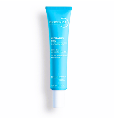 Bioderma Hydrobio Riche Защитен богат крем с 72ч хидратация 40 мл