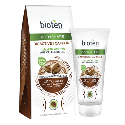 Bioten Bodyshape Антицелулитен гел с биоактивен кофеин 200 мл