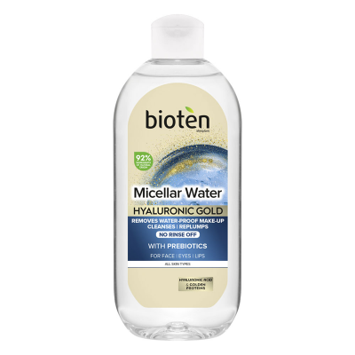 Bioten Hyaluronic Gold Мицеларна вода 400 мл