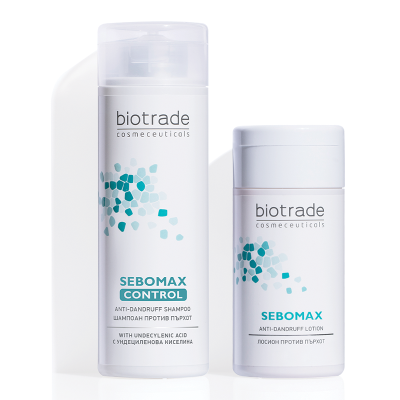 Biotrade Sebomax Control Шампоан против пърхот 200 мл + Лосион против пърхот 100 мл