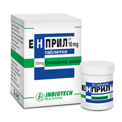 ЕНПРИЛ ТАБЛ. 10МГ Х 50