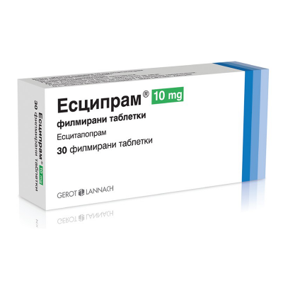 ЕСЦИПРАМ ТАБЛ. 10МГ Х 30