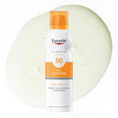 Eucerin Sun Oil Control Прозрачен охлаждащ спрей SPF50 200 мл