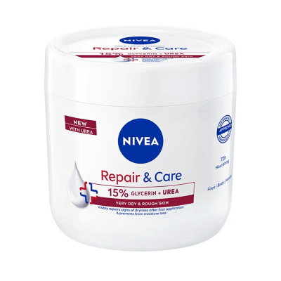 Nivea Repair and Care Крем за суха и груба кожа с глицерин и урея 400 мл