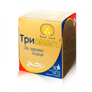 Триомега 1000+ течни капсули х60