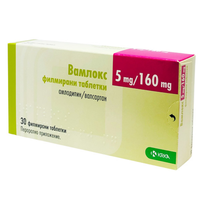 ВАМЛОКС ТАБЛ. 5МГ/160МГ Х 30