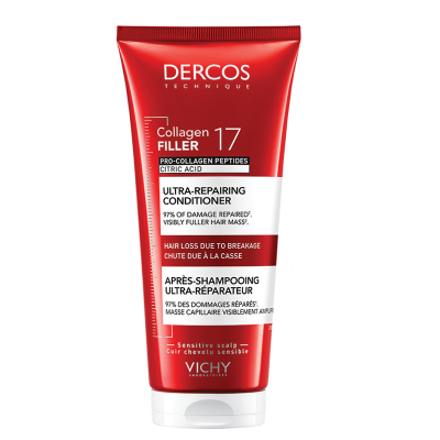 Vichy Dercos Collagen 17 Filler Ултравъзстановяващ балсам 200 мл