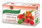 Чай Малина и Шипка филтър 20 броя Биопрограма
