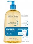 Bioderma Atoderm душ-олио 1000 мл + интензивен гел-крем 75 мл