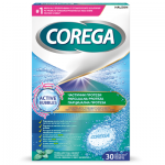 Corega 4in1 почистващи таблетки за частични протези 30 бр