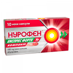 Нурофен Експрес Форте Компакт 400 мг х 10 меки капсули