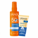 Uraige Bariesun Слънцезащитен спрей за деца SPF50+ 200 мл + Xemose C8+ Успокояващо душ-олио 50 мл