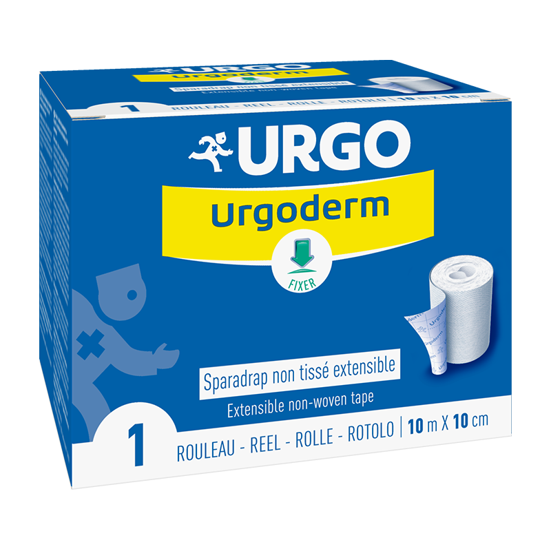 Urgo Urgoderm Хирургичен лейкопласт 10 м х 10 см