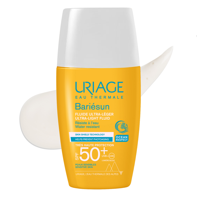 Uriage Bariesun SPF50+ Ултра лек флуид за чувствителна кожа 30 мл
